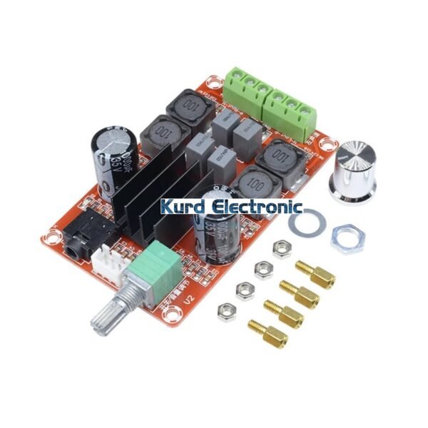 XH-M189 2*50W High-end Digital Amplifier Board DC24V TPA3116D2 Dual- channel Stereo
