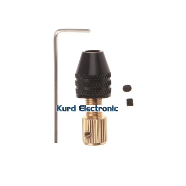 2.3mm Mini Electronic Drill Chuck Range 0.5-3.2mm Shank Shaft Adapter Tools Drill Chuck
