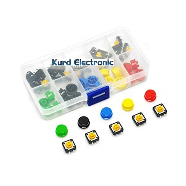25pcs Button Switch Kit