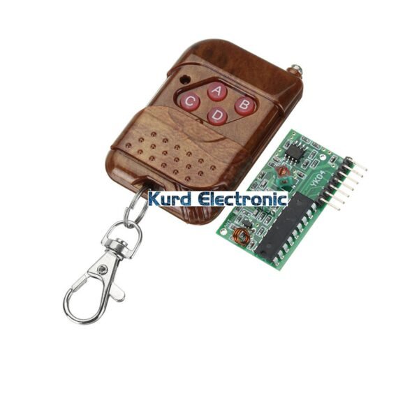 315MHZ Four Key Wireless Smart Car RC Kit