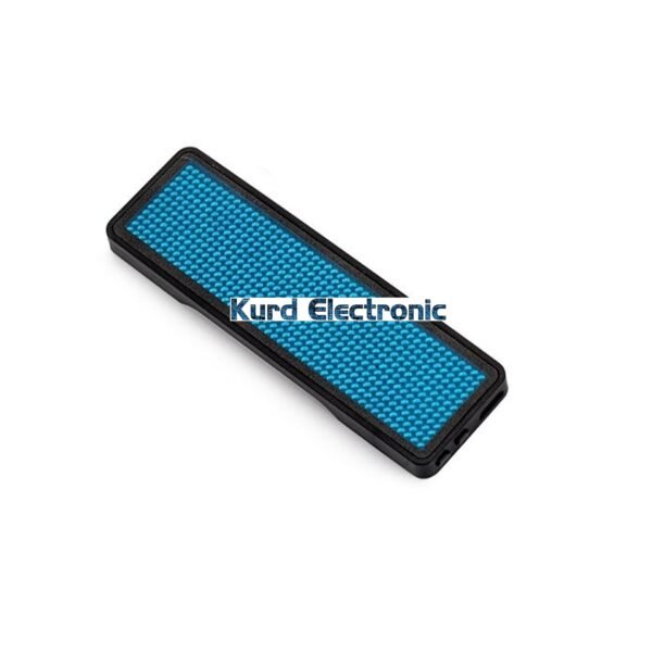 93*30*6mm Led badge B1248 Blue