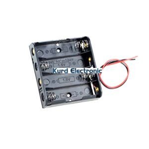 4 x AA Battery Holder Box, Without Cover