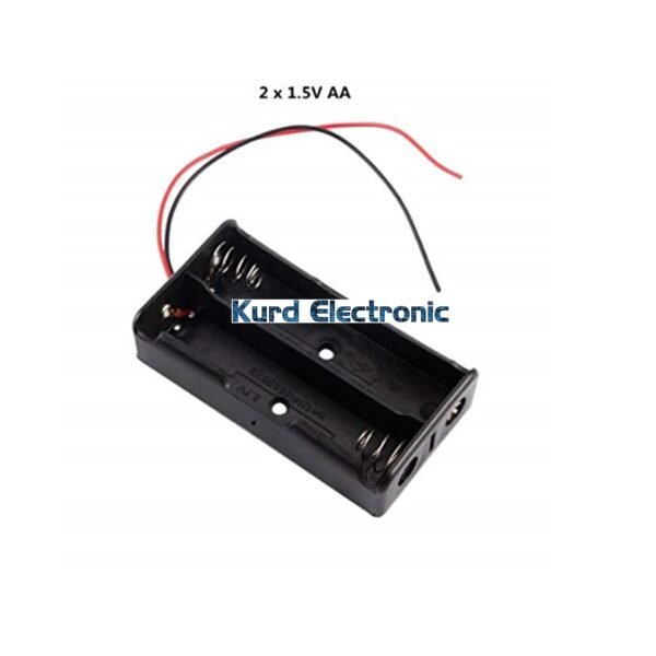 2 x AA Battery Holder Box, Without Cover