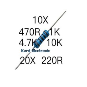 60pcs Resistance Package