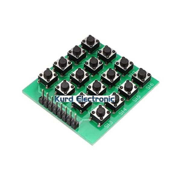 4x4 Matrix 16 Keypad Keyboard Module 16 Button