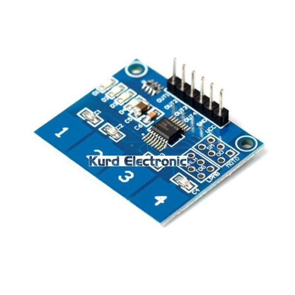 TTP224 4-way Capacitive Touch Switch Module
