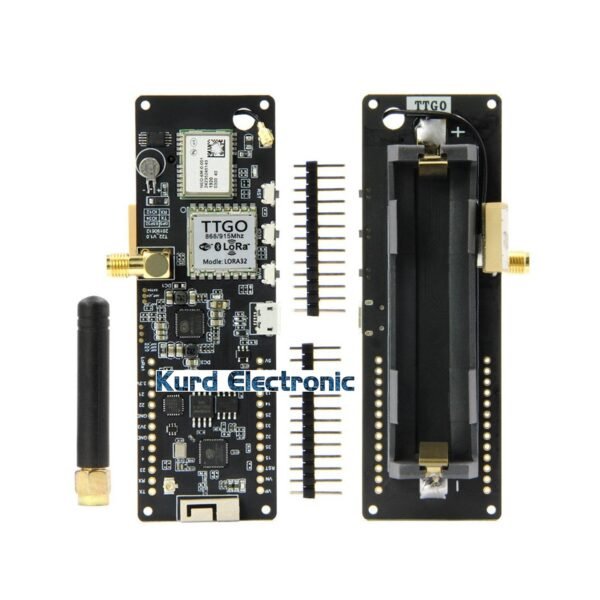 Unsoldered TTGO T- Beam V1.1 ESP32 LORA 915MHz NEO- 6M WiFi Wireless Bluetooth Module IPEX 18650 Battery Holder CP2104 Chip