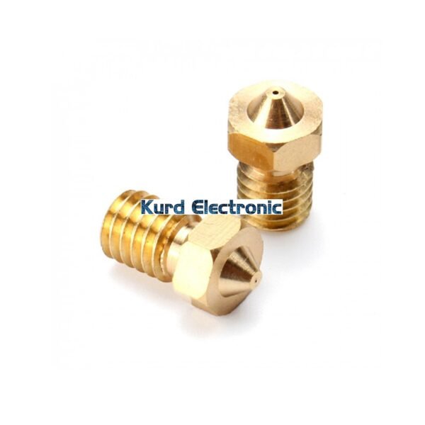 V5 V6 M6 Thread Brass Nozzle 1.75+0.4mm