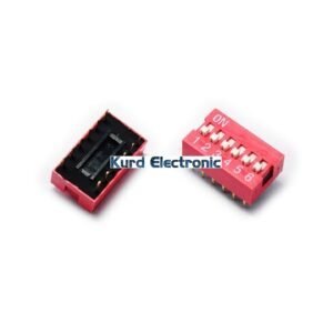 6Pin Flat Dial switch 2.54mm