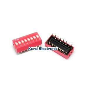 8Pin Flat Dial switch 2.54mm