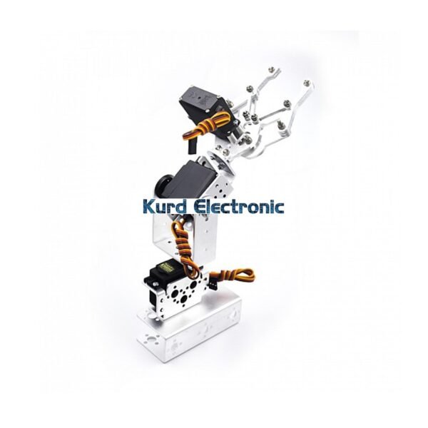 3DOF Robot Arm Kit Manipulator Claw Gripper with 3pcs MG995