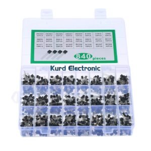 840PCS NPN/PNP Plug-in Triode Kit