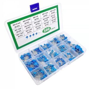 300PCS High Voltage Ceramic Capacitor Kit
