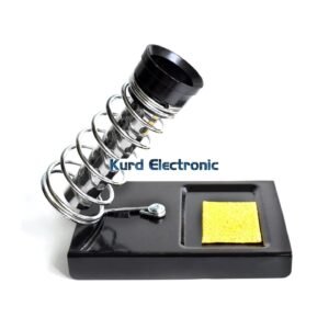 C-4 Soldering Iron Support Stand with Cleaning Sponge