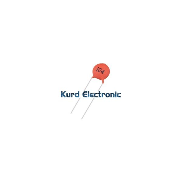 5 pcs 104pf/0.1uf/100nf 50V Ceramic Disc Capacitors