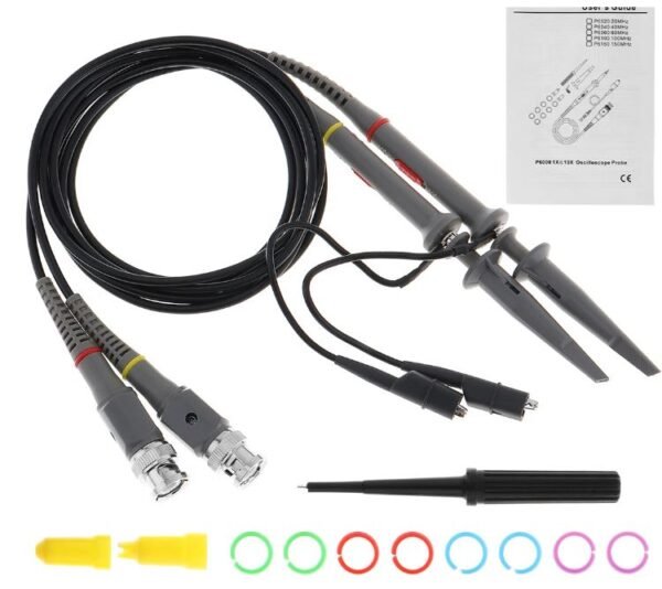 2pcs P6020 Oscilloscope Probe 100mhz