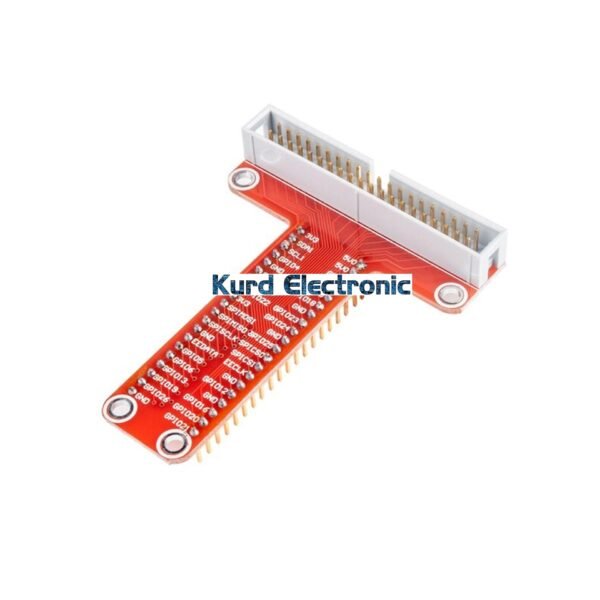 Red 40Pin GPIO T- Type Extension Board