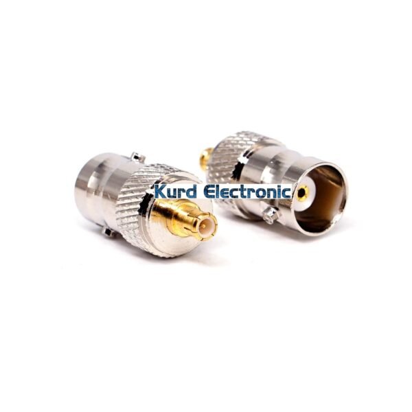 BNC-MCX Oscilloscope Connector Adapter BNC Female MCX Male Connector