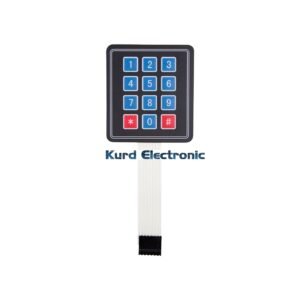 4*3 Membrane Switch Matrix Keypad