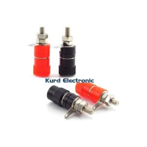 JS-910B Terminal Wire Connectors black and reed 2pcs