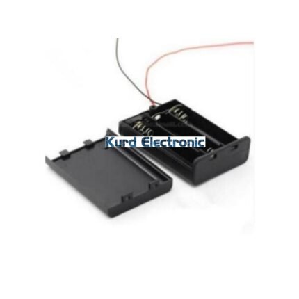 3 x AA Battery Holder Box, With Cover/on-off