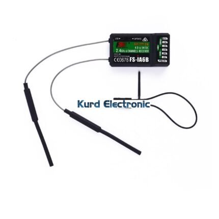 Flysky FS-iA6B Receiver 6CH 2.4G Telemetry Receiver Compatible Flysky i4 i6 i10 GT2E GT2F GT2G Transmitter