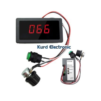 CCM5D Digital Display LED 6V 12V 24V PWM Motor Controller