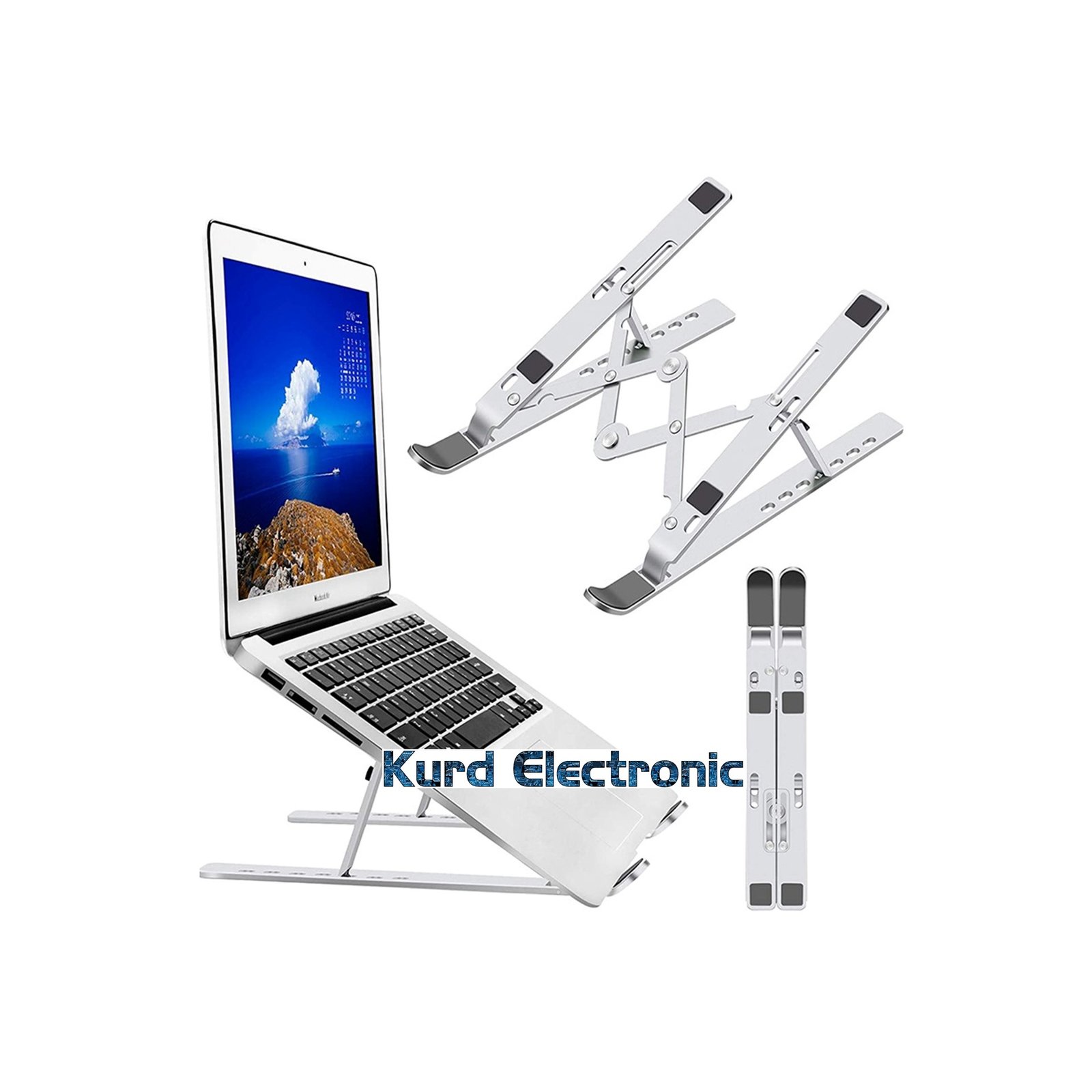 1615537962slide556.jpg Adjustable Aluminum Foldable Laptop Stand - Image 1