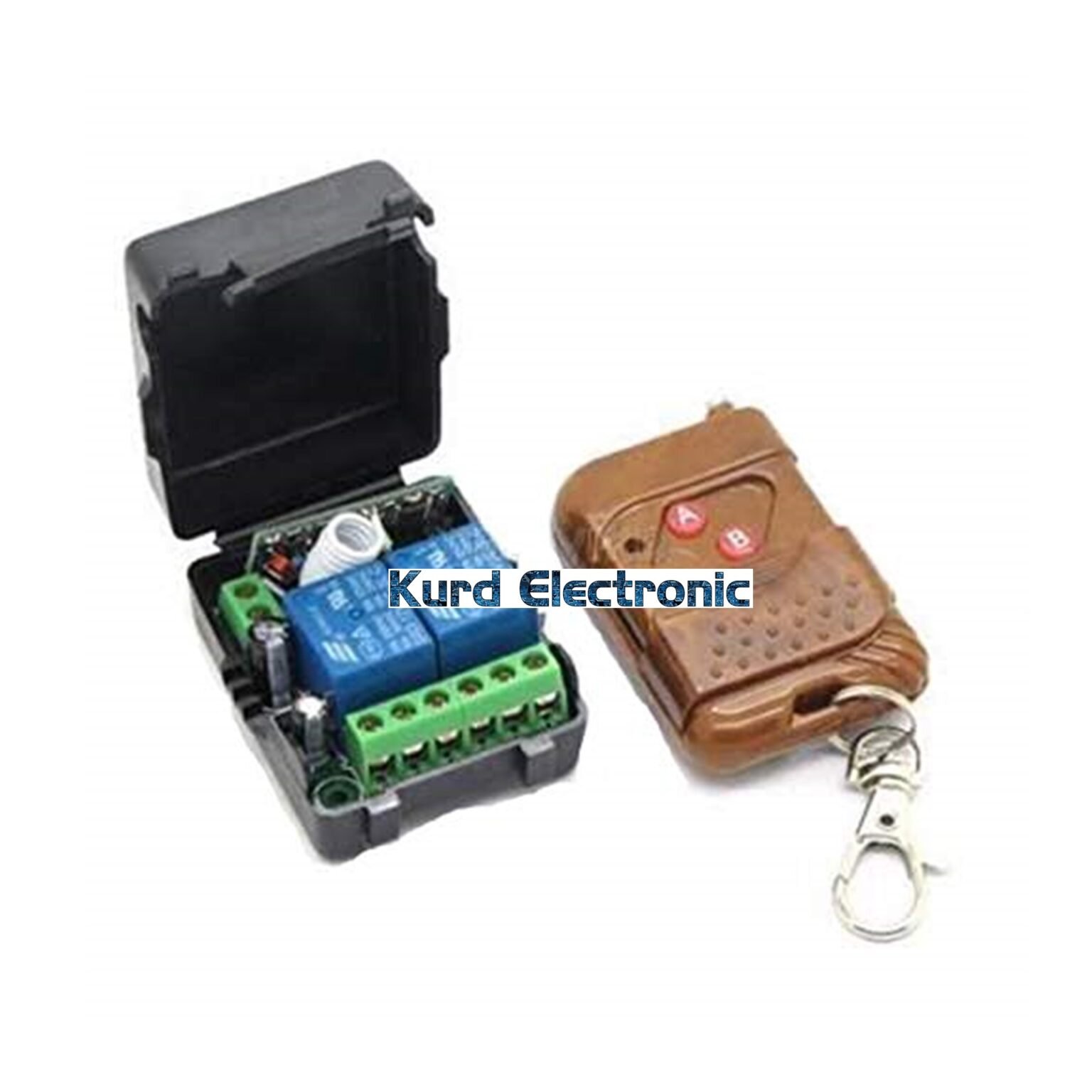 12v 10A relay 2CH wireless RF Remote Control Switch – Kurd Electronic