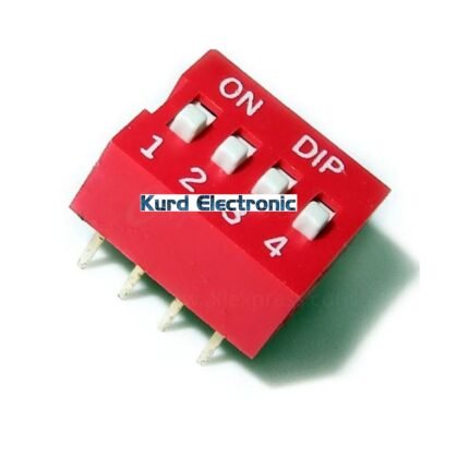 4Pin Flat Dial switch 2.54mm