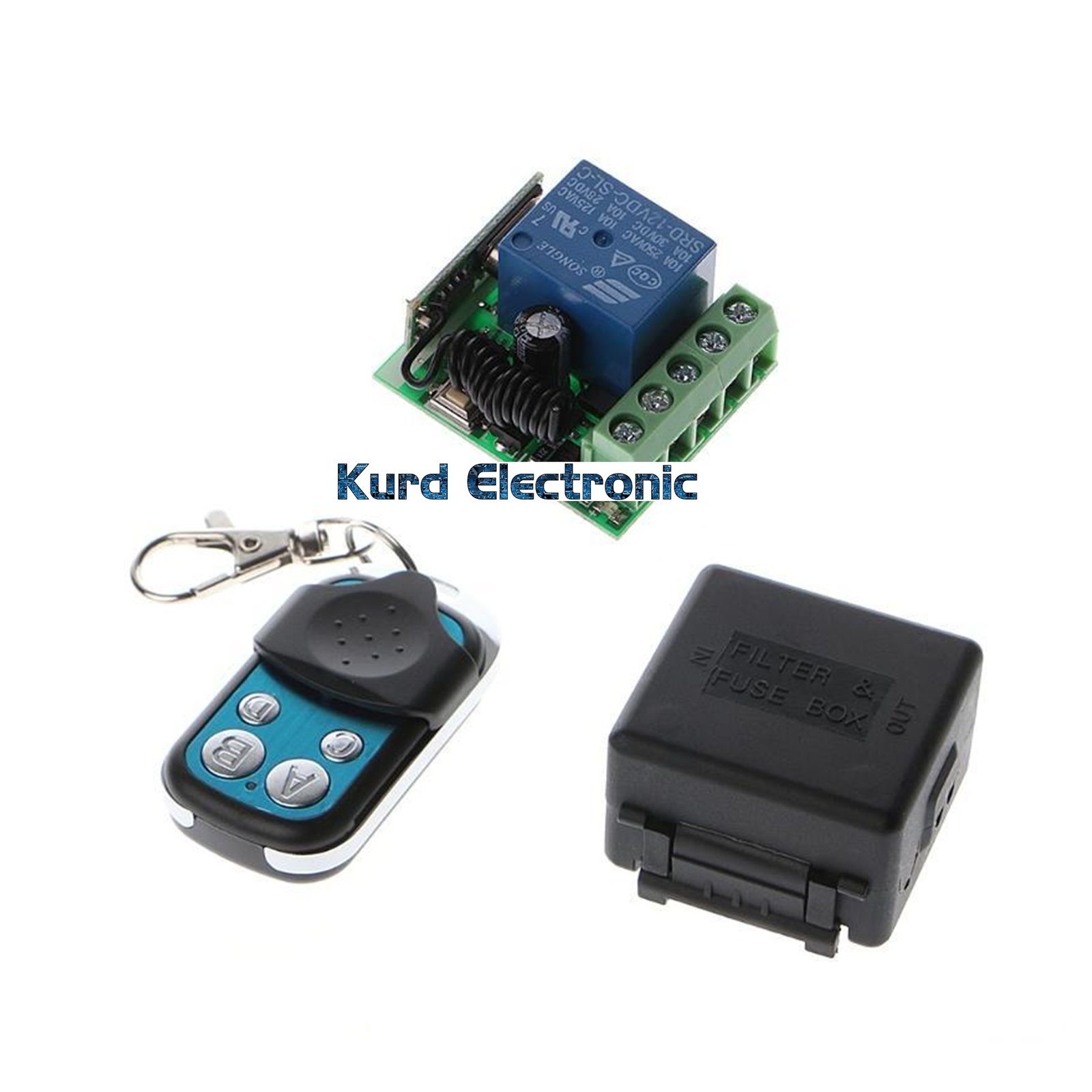 1626757214slide634.jpg 433MHz 12V 1 Channel Relay Module Wireless Remote Control Switch - Image 1