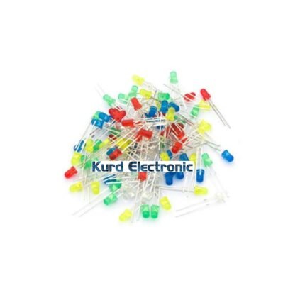 100PCS 5 Colors F3mm LED Kit