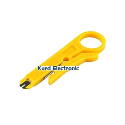 simple DIY Yellow Cable Knife MINI Cable Stripping Knife