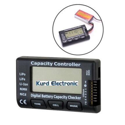 RC Meter 7 Digital Cell Battery Capacity Checker Controller Battery Voltage Tester