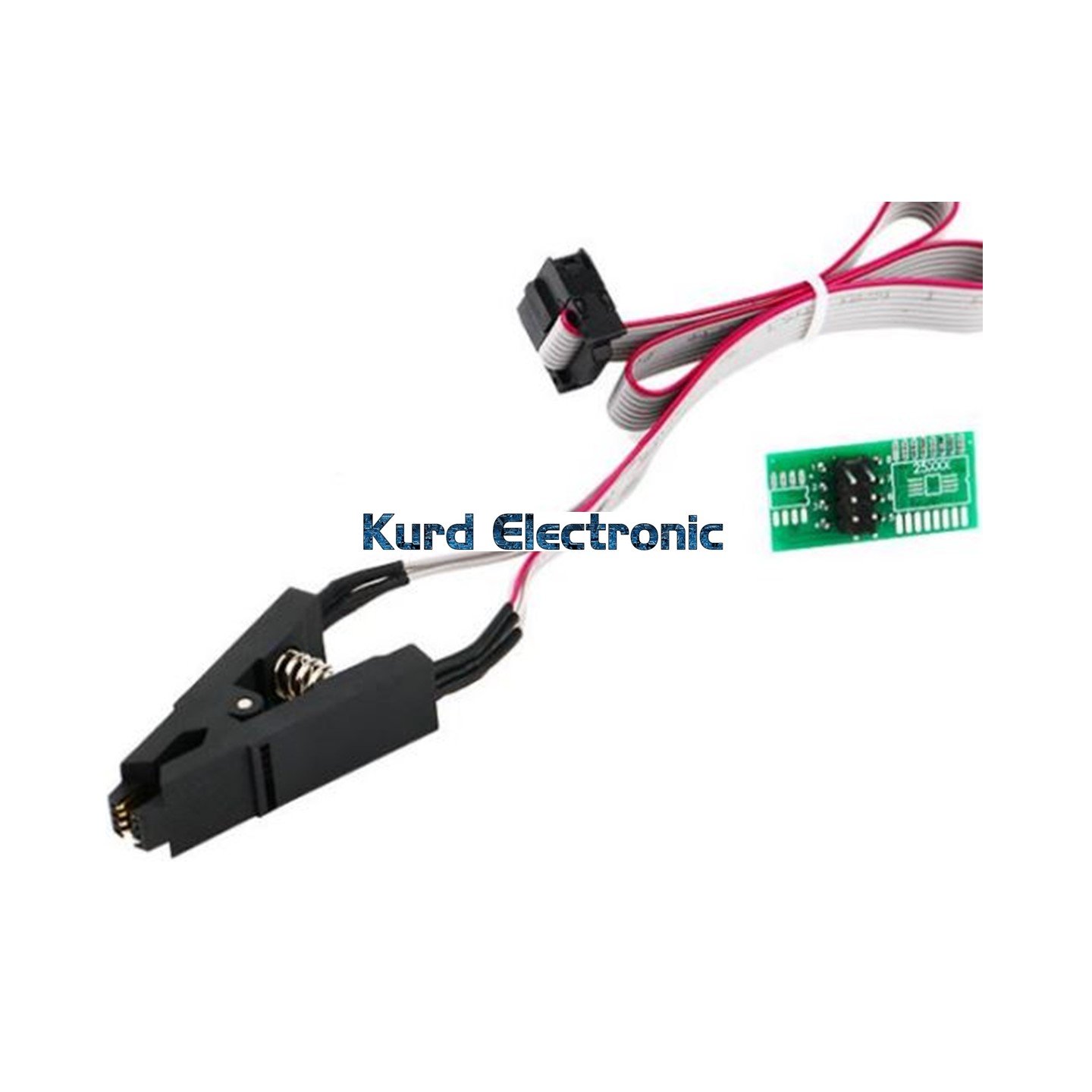 1649413610slide762.jpg SPI BIOS FLASH Non- Dismantling Test Program Clip SOP8 24C 93C 25LF - Image 1