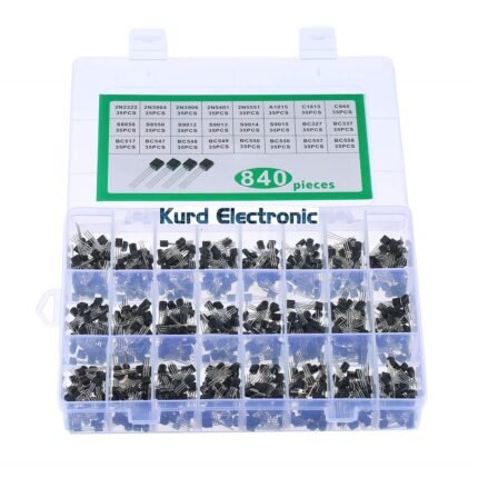 840PCS NPN/PNP Plug-in Triode Kit