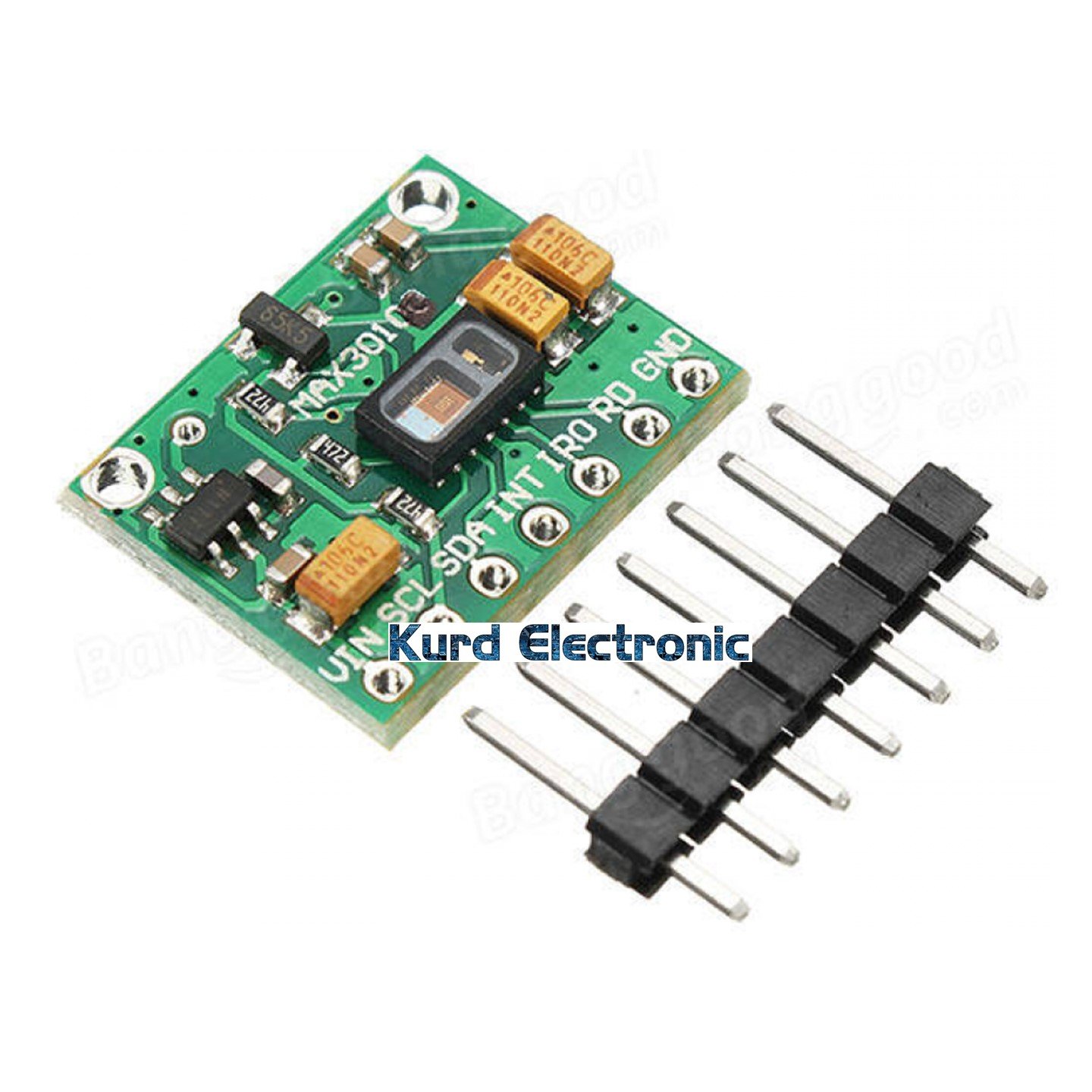 1684380471slide890.jpg MAX30102 Pulse Oximeter Heart Rate Sensor Module - Image 1