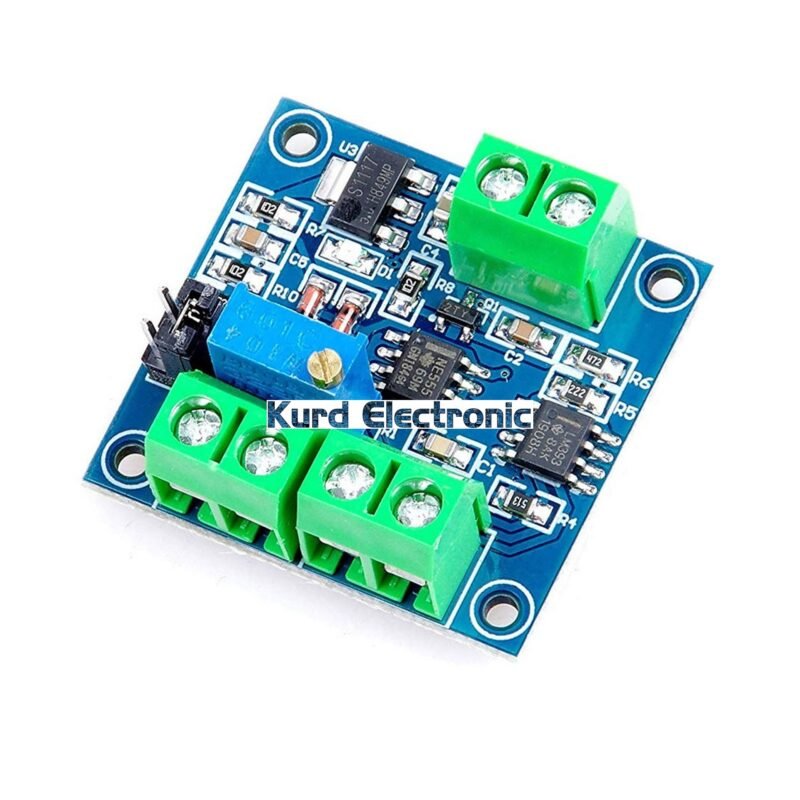 iHaospace PWM to Voltage Converter Module 0%-100% to 0-10V for PLC MCU Digital to Analog Signal PWM Adjustable Converter Power Module iHaospace PWM to Voltage Converter Module 0%-100% to 0-10V for PLC MCU Digital to Analog Signal PWM Adjustable Converter Power Module