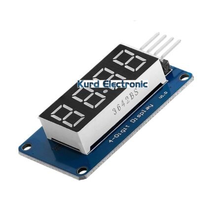 4 Bits TM1637 Red LED Display Module & Clock
