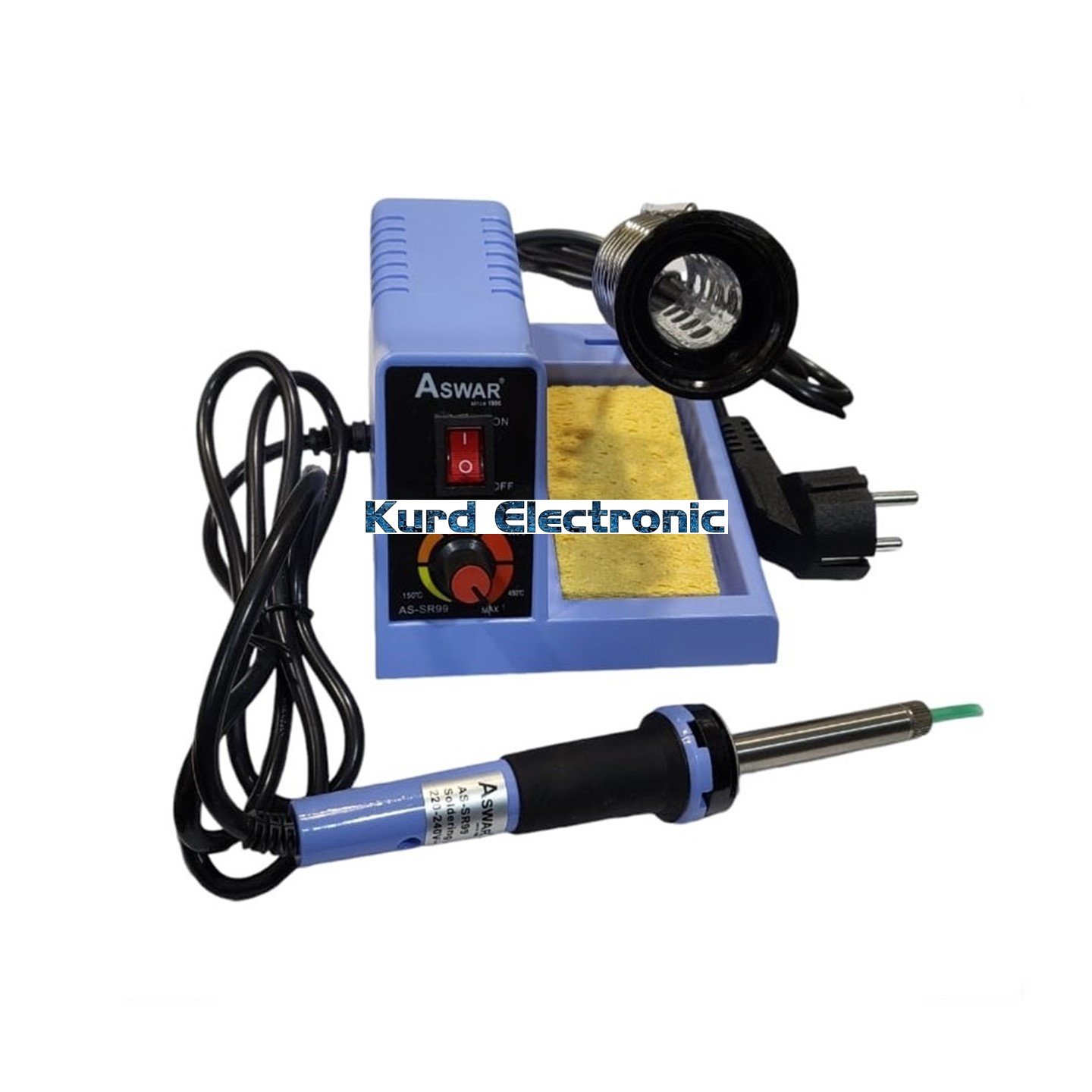 1729677143slide967.jpg Aswar Soldering Station AS-99 100-450c 48W 220v - Image 1