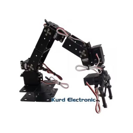 6 DOF Arm Mechanical Robotic Arm Clamp Claw Mount Kit