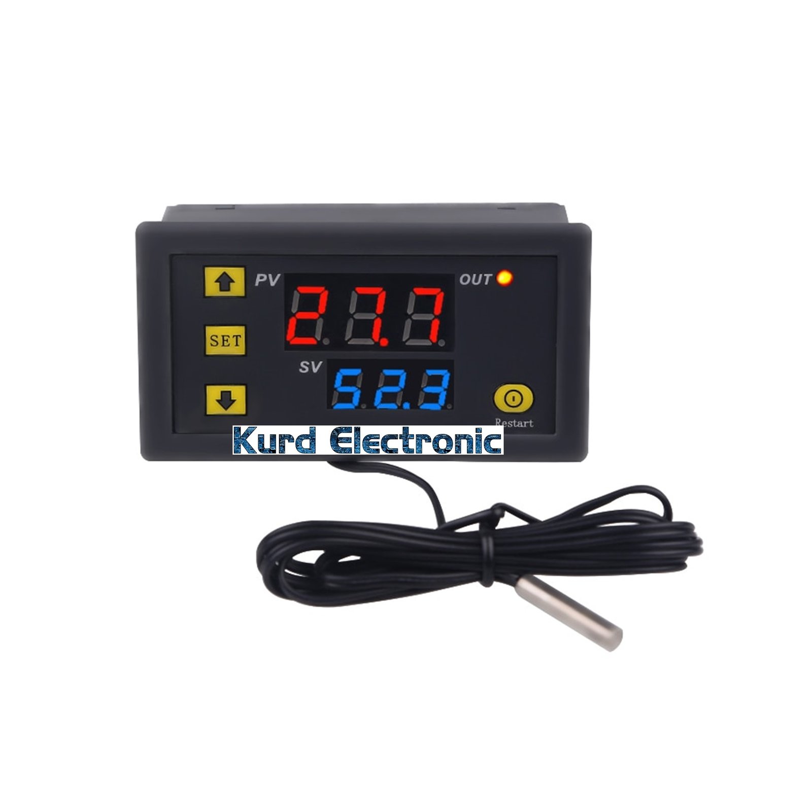 1607075071slide508.jpg W3230 AC110-220V Digital Temperature Controller Microcomputer Thermostat Switch with 1m Cable - Image 1
