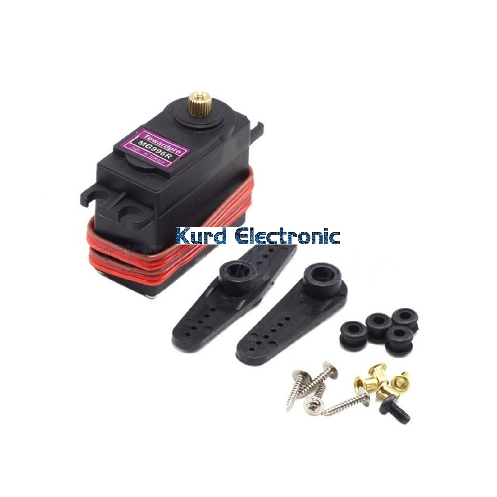 1607327314slide88.jpg Servo MG996 high quality 13KG 180 degree - Image 1