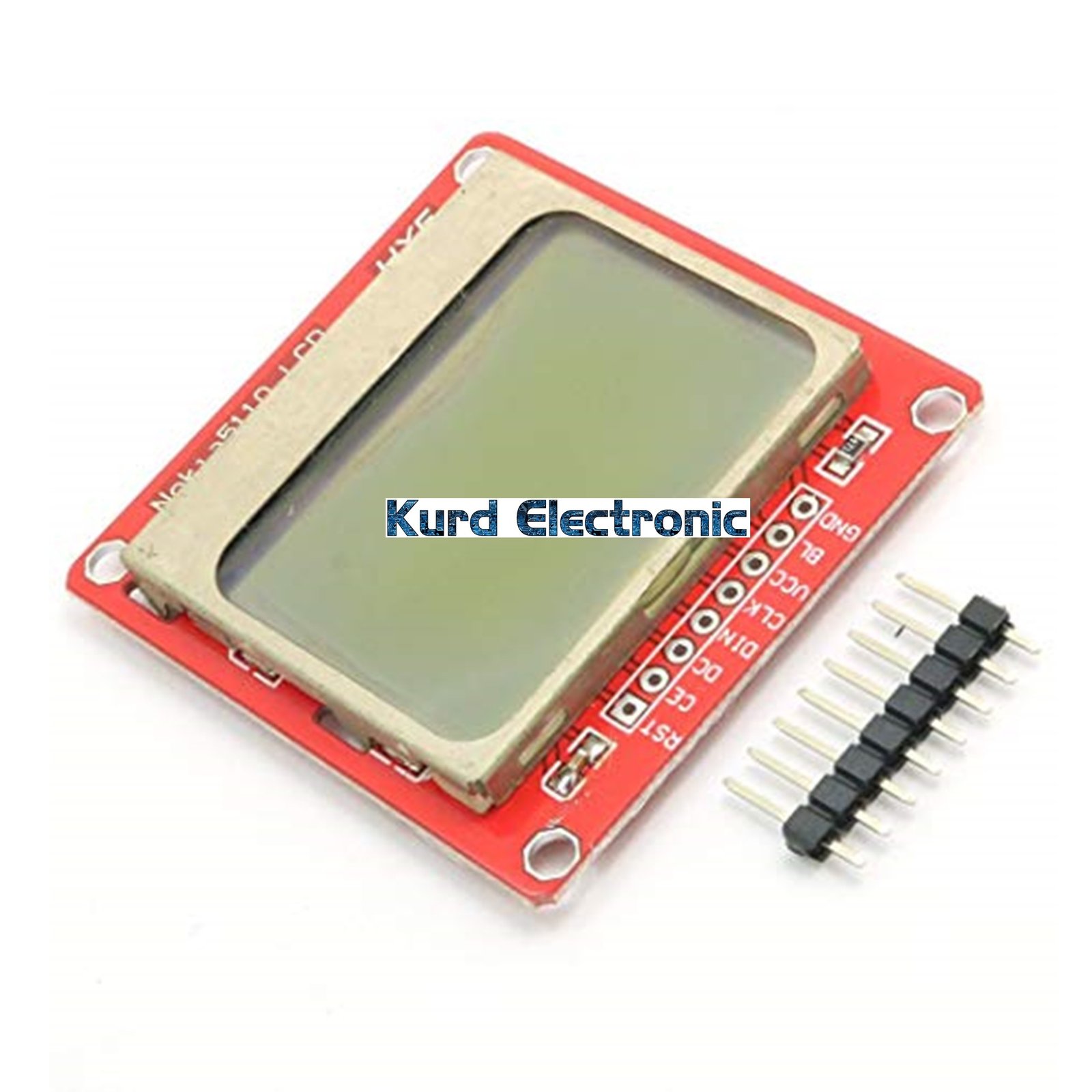1607401272slide161.jpg Red Nokia 5110 84x48 LCD Shield Module Blue Backlight - Image 1