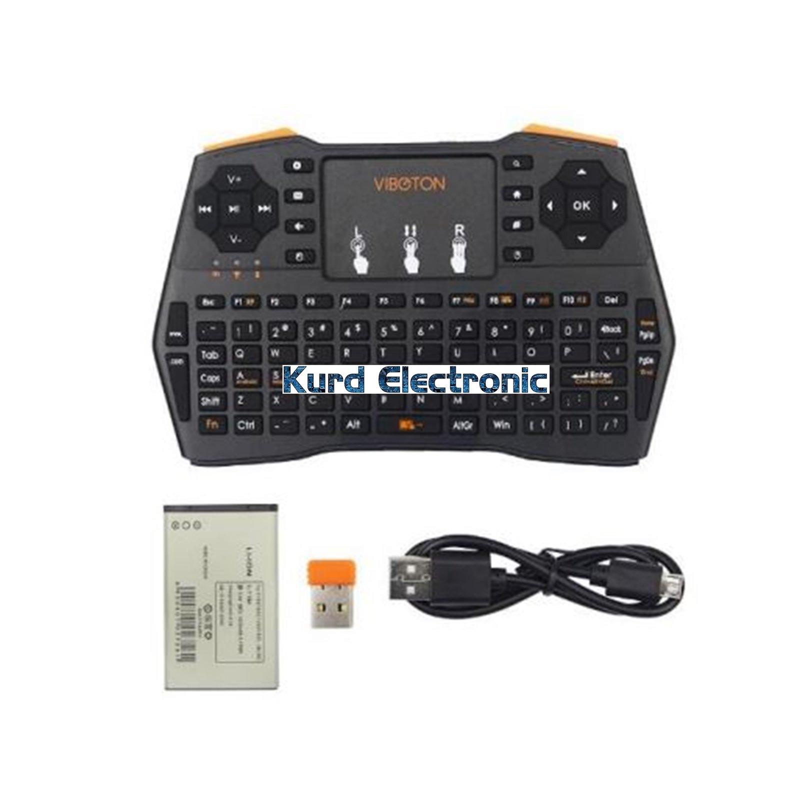 1608370911slide272.jpg Wireless Mini Keyboard Multimedia Keys Air Mouse Touchpad Keyboard for Smart TV PC Desktop LaptopTablet i8 Plus - Image 1