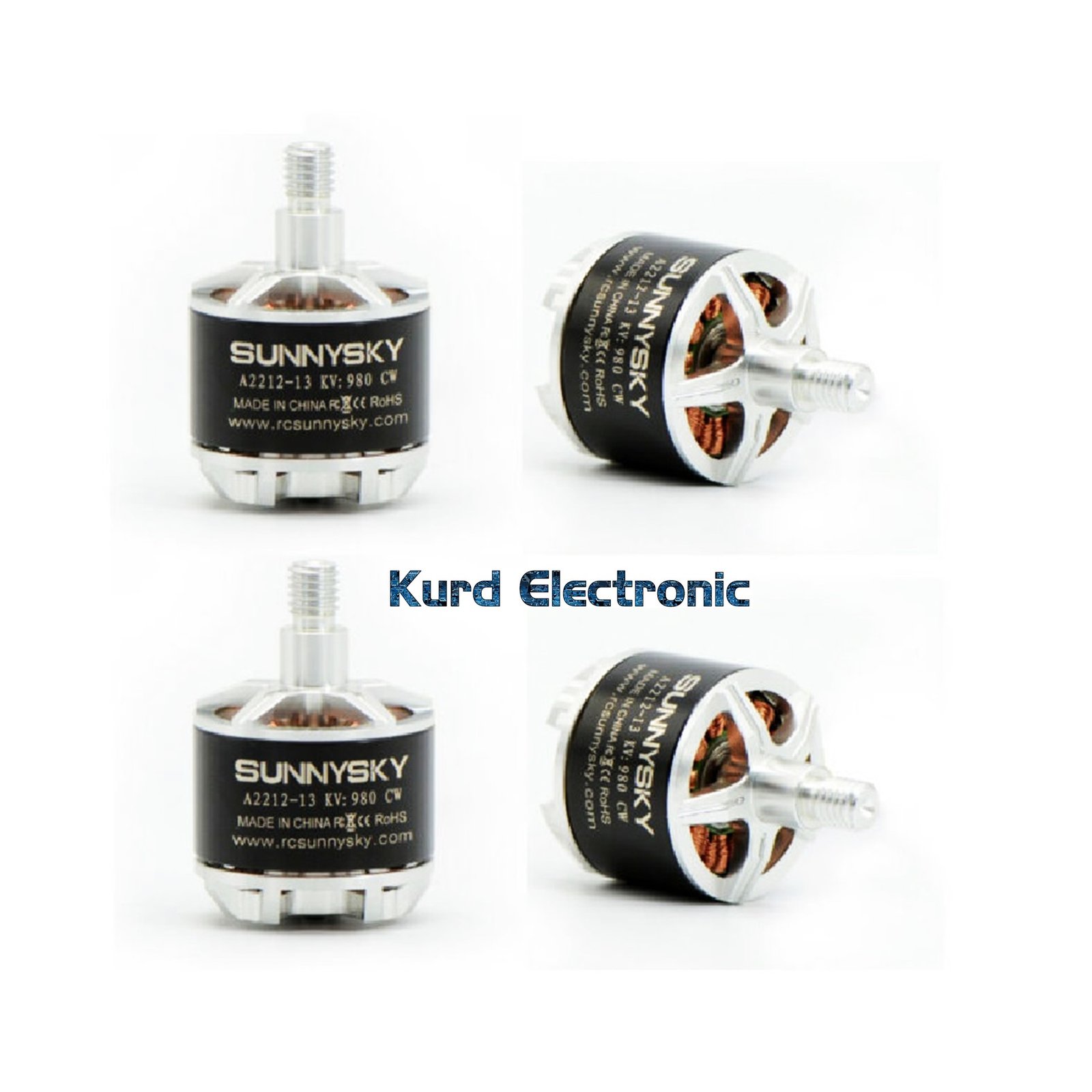1617212343slide566.jpg 4pcs/lot Sunnysky A2212 980KV 2CW 2CCW Brushless Motor - Image 1