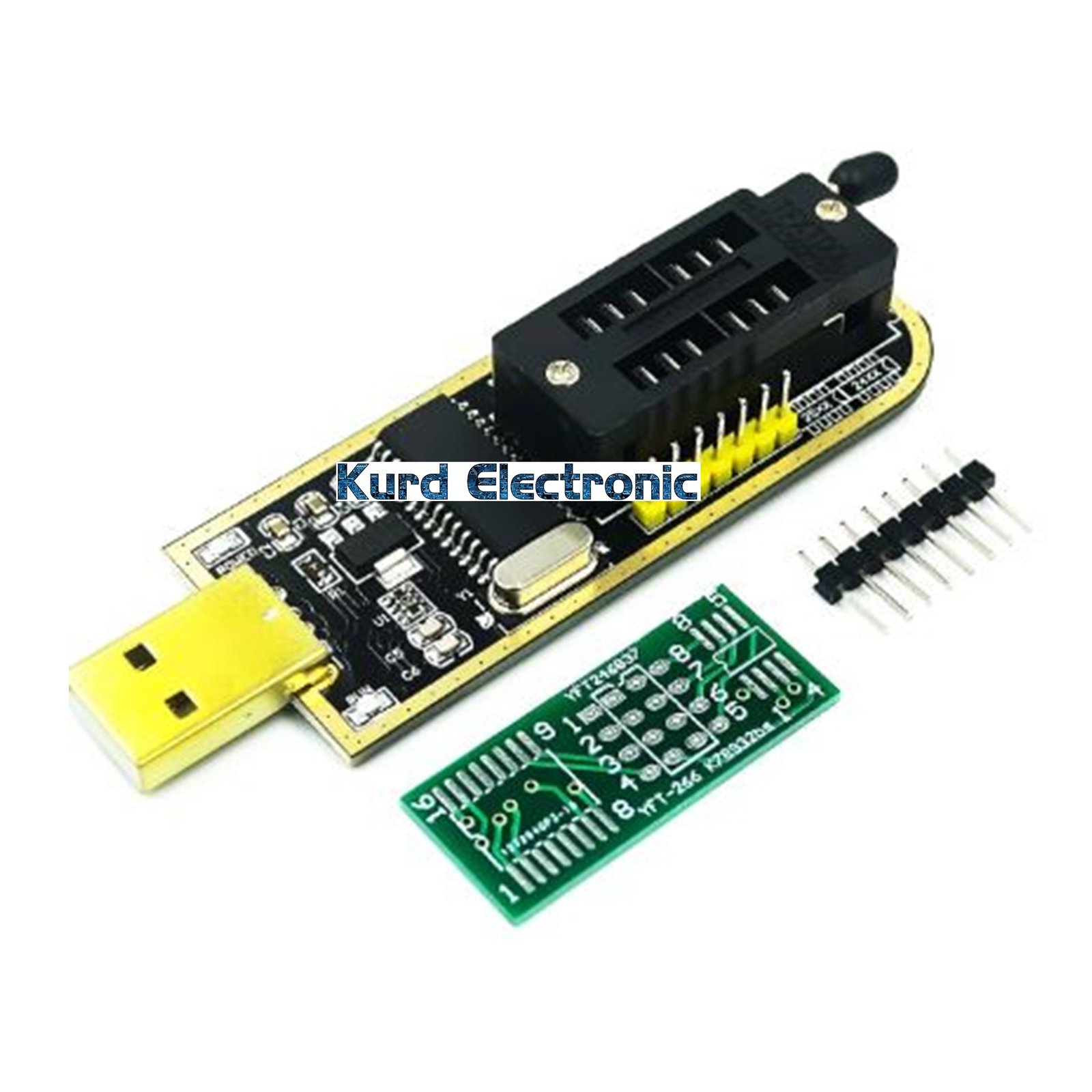 1626758071slide646.jpg CH341A 24 25 Series EEPROM Flash BIOS USB Programmer - Image 1