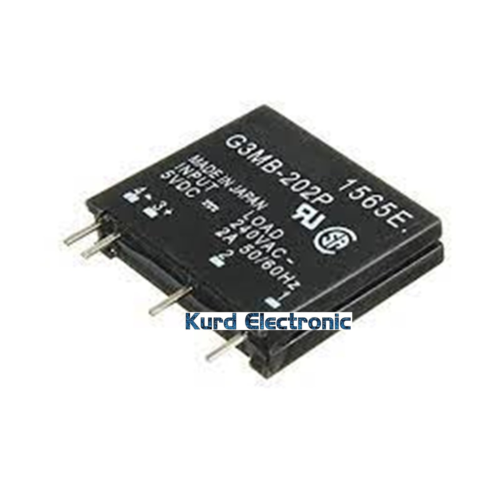 1630375394slide654.jpg Solid State Relay G3MB- 202P-5VDC 4PIN 2A240VAC - Image 1