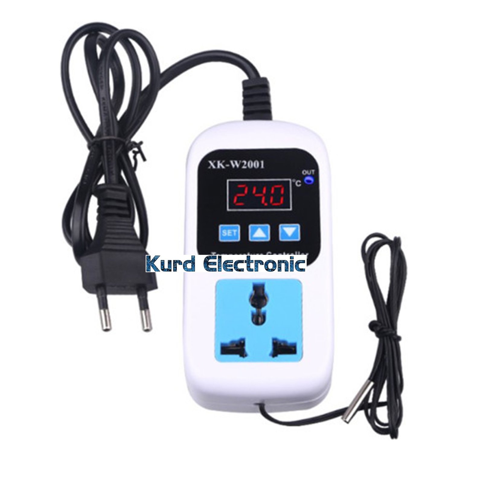 1634052809slide688.jpg XK-W2001 AC110- 220V Red Digital Thermostat Regulator Temperature Controller - Image 1