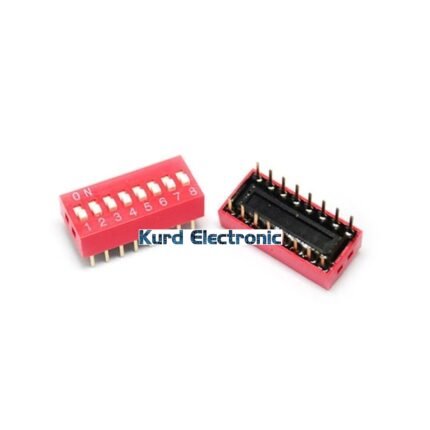 8Pin Flat Dial switch 2.54mm